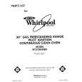 WHIRLPOOL SF332BSRW0 Parts Catalog