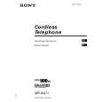 SONY SPPID971 Owner's Manual