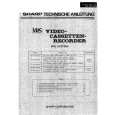 SHARP VCA35X Service Manual