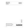 ZANKER ZKK8023 Owner's Manual