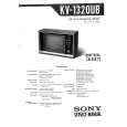 SONY KV1320UB Service Manual