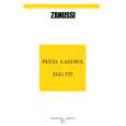 ZANUSSI ZGG757ALU Owner's Manual
