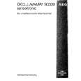 AEG LAV90300 Owner's Manual