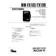 SONY WMFX103 Service Manual