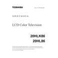 TOSHIBA 20HL86 Service Manual