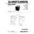 SONY SAWMSP75 Service Manual