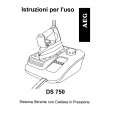 AEG DS750 Owner's Manual