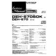 PIONEER DEH670/SDK Service Manual