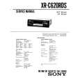 SONY XRC620RDS Service Manual