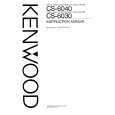 KENWOOD CS-6040 Owner's Manual