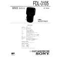 SONY FDL-3105 Owner's Manual