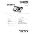 SONY 16180026 Service Manual