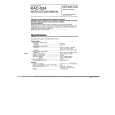 KENWOOD KAC524 Owner's Manual
