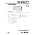 SONY TA-EX66 Service Manual