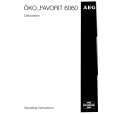 AEG FAV6060-W Owner's Manual