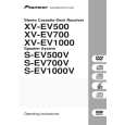 PIONEER XV-EV700 Owner's Manual