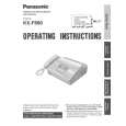 PANASONIC KXF880 Owner's Manual
