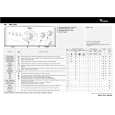 WHIRLPOOL AWT 2287 Quick Start