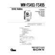 SONY WM-FS493 Service Manual