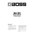 ROLAND MA-12V Owner's Manual