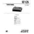 SONY ICF-C25 Service Manual