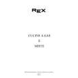 REX-ELECTROLUX RXP55GSA Owner's Manual