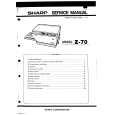 SHARP Z70 Service Manual