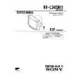SONY KVL34SN11 Service Manual