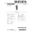 SONY DRBT1 Service Manual