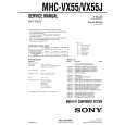 SONY MHCVX55/J Service Manual