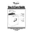 WHIRLPOOL LA7700XWN0 Owner's Manual