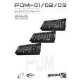 GEMINI PDM-03 Owner's Manual