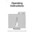 PANASONIC MCV5007 Owner's Manual