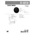 SONY XS6051D Service Manual