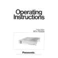 PANASONIC WVPS550 Owner's Manual