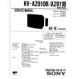 SONY KVA2910B Service Manual