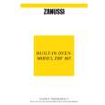 ZANUSSI ZBF865N Owner's Manual