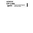 HITACHI CPL300 Owner's Manual