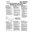 SONY SU43HT5 Owner's Manual