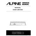 ALPINE 3520 Service Manual