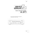 LUXMAN A371 Service Manual