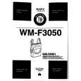 SONY WM-F3050 Owner's Manual