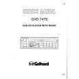 GELHARD GXD747S Service Manual