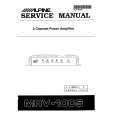 ALPINE MRV-1005 Service Manual