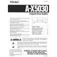 TEAC A-X5030 Owner's Manual