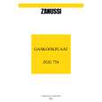ZANUSSI ZGG754ITNC Owner's Manual