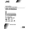 JVC HR-XVS20AG Owner's Manual