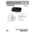 SONY ICFC4L Service Manual