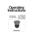 PANASONIC WVCS604A Owner's Manual