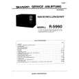 SHARP R-5960 Service Manual